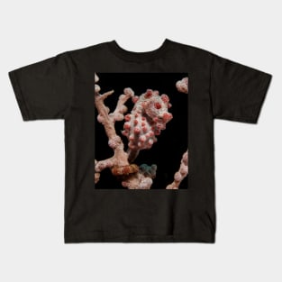 A Pygmy Seahorse in Indonesia Kids T-Shirt